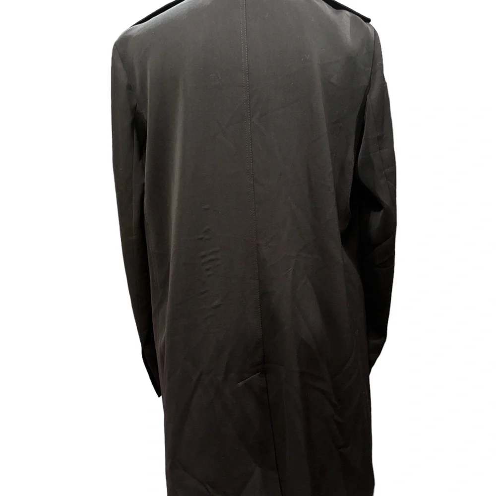 Burberry Women’s Button Up Jacket Made In‎ Italy Black Sz 14